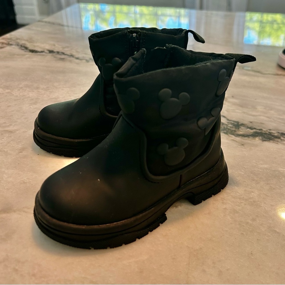 Zara Toddler Mickey Mouse Rainboots